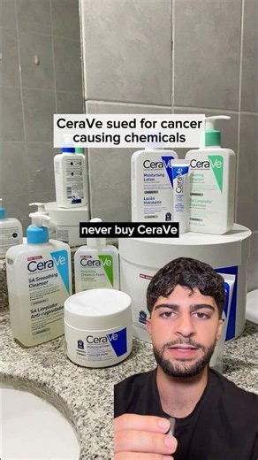 CeraVe sued for cancer causing chemicals