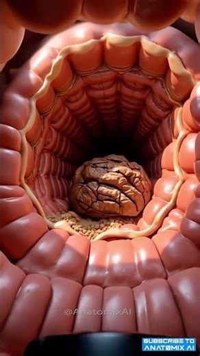 Illustration of Constipation Animation | Colonoscopy 3D Animation