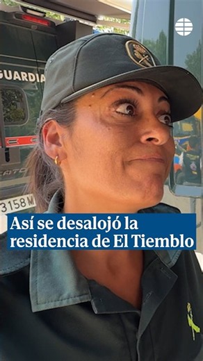 A Civil Guard’s moving account of the evacuation of a nursing home in El Tiemblo (Ávila)