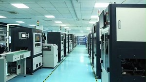 ICT+FCT功能测试系统，点胶涂覆机整线视频