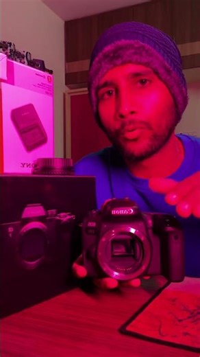 DSLR vs Mirrorless camera #shorts #yotubeshorts