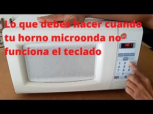 What to do when your microwave oven keypad isn't working