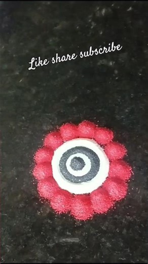 simple rangoli designs 🏵️🌺 shortsvedio🏵️🌺 rangoli🏵️🌺 shorts