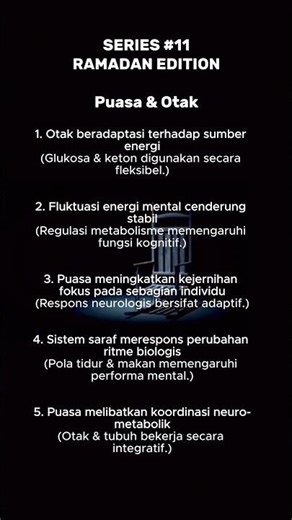 SERIES RAMADAN #11 PUASA & KESEHATANMU #shorts #shortsfeed #shortsvideo #puasa #ramadan #viral