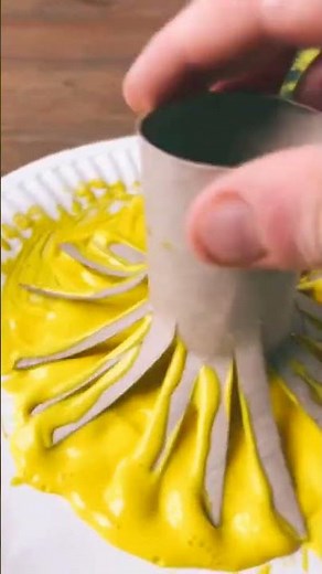 How to Make Fireworks Art #craft