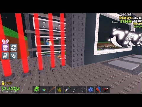 Opening all my secret lucky blocks in sab