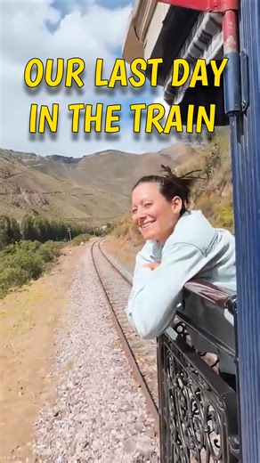 Our First-Class Experience On The Luxurious Andean Explorer! #train #couple #travel | Kara and Nate