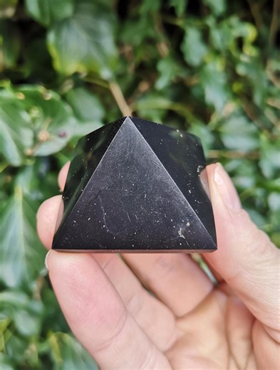 Karelian Shungite Pyramid 41mm X 41mm X 28mm - 49g Karelian Shungite EMF Protection Pyramid - EMF Shield Genuine Shungite - Last One - Etsy UK