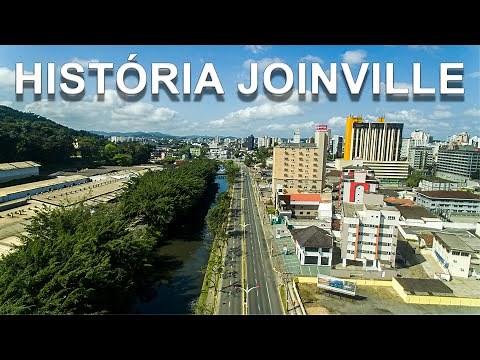Conheça a historia de Joinville em Santa Catarina por drone