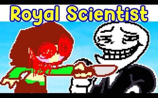 Friday Night Funkin': Chara VS Wing Gaster - The Royal Scientist (Scienticide)
