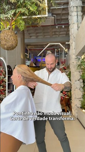 CONFIA NO PROCESSO. O FINAL VALE TUDO!😱 #visagismo #TransformaçãoCapilar #hairstyles #cortefeminino