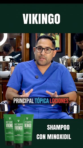 1.7K views |  Acelera el crecimiento de tu cabello o evita la caída con el Shampoo con Minoxidil de Vikingo. ✅ No irrita ni reseca la piel ✅ Estimulación de folículos ✅ Cada frasco dura un mes. ✅ Registro sanitario avalado por DIGEMID. Ideal si deseas acelerar el crecimiento o evitar la caída.  Más información en el botón del anuncio. | Vikingo Store | Facebook