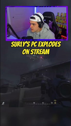 Surly’s PC EXPLODES! While Streaming! (Stream Clip)