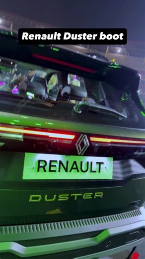 2.1K views · 36 reactions | Renault Duster boot space - 700 litres when measured up to the roof, 500 + up to parcel tray! #Renault duster #DusterisBack | Motoroids India | Facebook