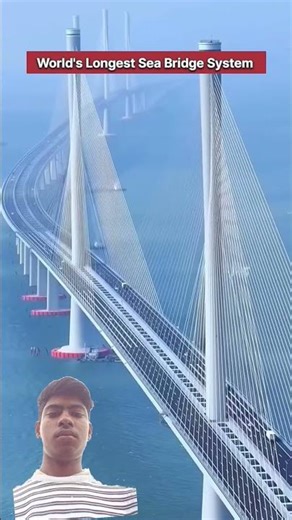 World's Longest Sea-Crossing Bridge System: The Hong Kong-Zhuhai-Macau Bridge | #SeaCrossingBridge