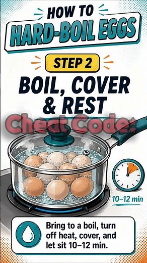 How to Hard Boil Eggs With Easy Shell Removal