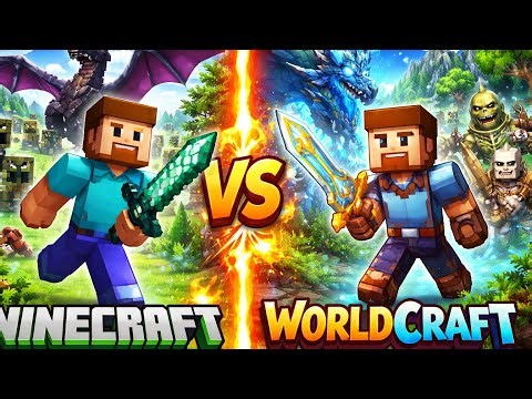 Minecraft vs world craft