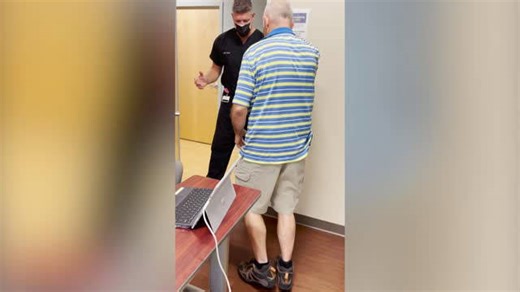 Father with Parkinson's delights children with newfound movement after DBS activation