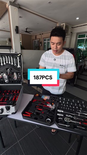 Comprehensive 187pcs Tools Box for Renovations