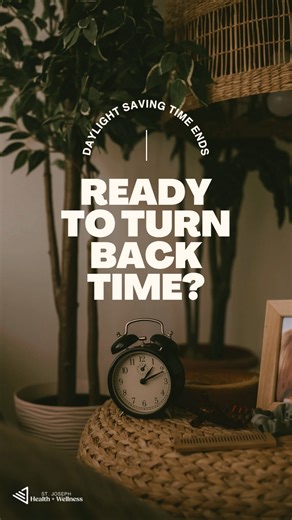 ⏰ Don’t forget — it’s time to “fall back!”  Tonight, turn your clocks back one hour before bed! ️ Enjoy that extra hour of sleep  and wake up refreshed to take on the new season. ☕ #FallBack #DaylightSavings #ExtraSleep #FallVibes | St. Joseph Health and Wellness | Facebook