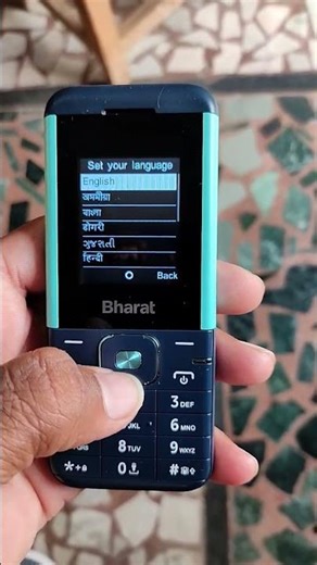 Jio Bharat 4G keypad phone Language Chnage in Hindi