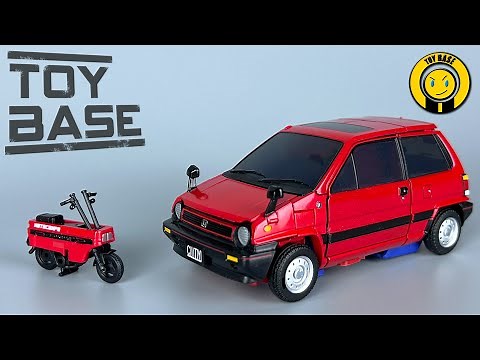 【Merry Christmas !】Transformers Masterpiece series MP54 Reboost Honda City mini car robot toys