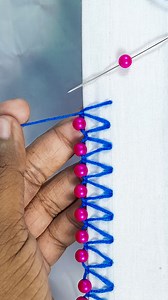 35K views · 254 reactions | Super hand embroidery border design ||very pretty embroidery border design #embroiderydesign #reelsvideoシ #hilights #embroidery #shorts | Dian Embroidery | Facebook