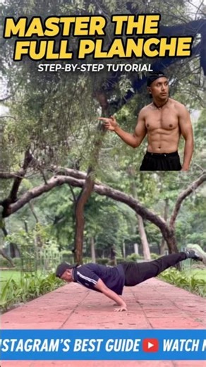 “FULL PLANCHE UNLOCKED 🔥💪”#shorts