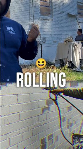 Professional Brick Painting: Loxon XP Application Technique #MasonryPainting #PaintingTips #diy