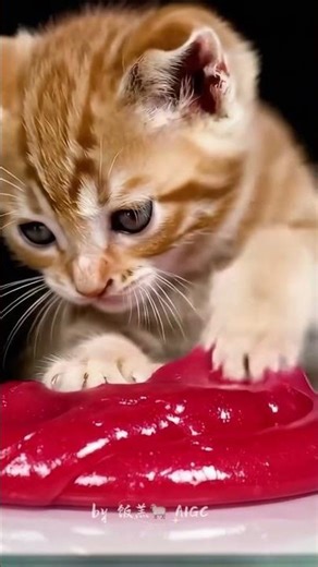 cat kneading plasticine #asmr #cat