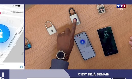 C'est déjà demain : Des cadenas sans clé et sans code ! - Bonjour ! | TF1+ Luxembourg 🇱🇺