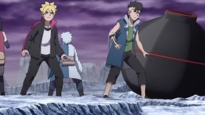 The new team 7 begin their fight against Boro! Boruto: Naruto Next Generations is simulcasting now on Funimation! 🍃 https://bit.ly/3wyEGVy | Funimation