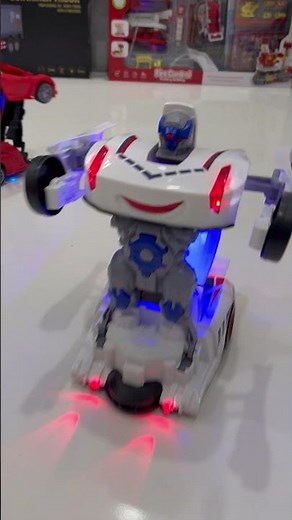 INSANE Transformers Car VS Police Car | Epic Robot Battle ASMR RC