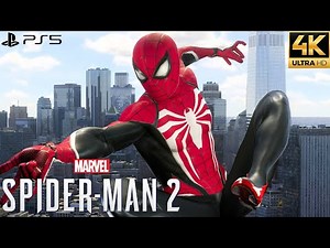 Marvel's Spider-Man 2 PS5 - Advanced Suit 2.0 Free Roam Gameplay (4K 60FPS)