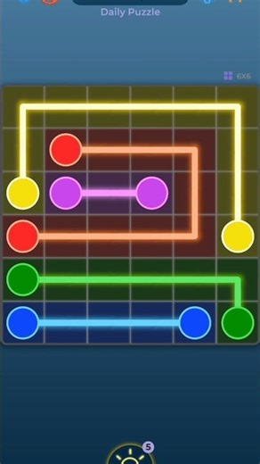 Satisfying Dot Link Gameplay ✨ | Relaxing Puzzle Game #Shorts