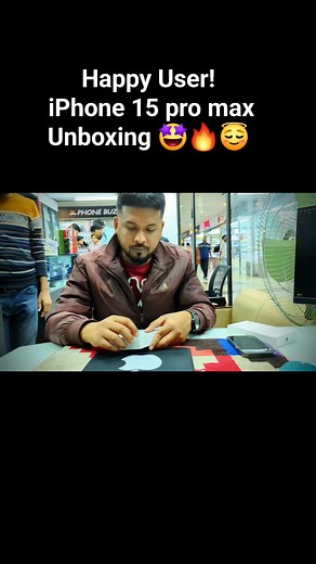 Happy User! iPhone 15 pro max Unboxing 🤩🔥😇 | Unco