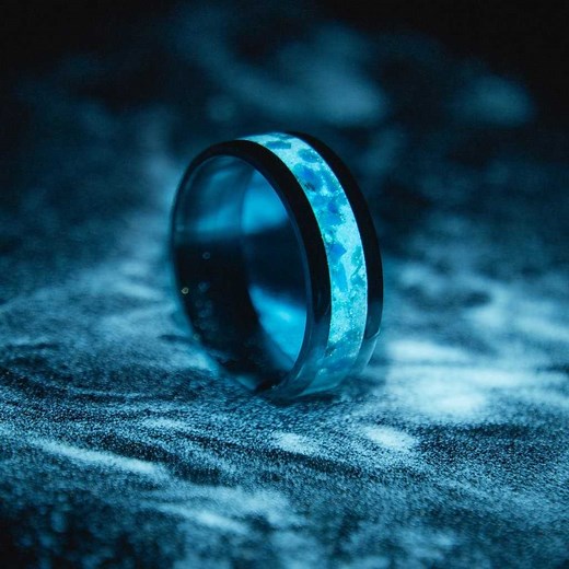Our glowstone rings are custom built to order & handmade making them a truly one-of-a-kind piece of art. 😎 Get Started → patrickadairdesigns.com | Patrick Adair Designs