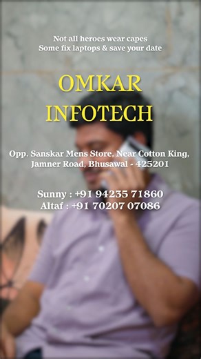 SUNNY SHARMA on Instagram: "Your one-stop solution for everything tech 💻⚡ From laptop repairs to complete PC setups, Omkar Infotech has you covered with fast service & genuine support. 🔧 Services We Offer: • Laptop Repair – HP | Lenovo | Dell | Asus | Acer | MSI • Desktop Repair & Servicing • Assembled & Branded PCs • Gaming PC Setup • Printer Sales & Repair – Canon | HP | Epson • CCTV Cameras – CP Plus | Secureye • UPS & Power Backup • Monitors & Accessories • Lamination Machine 💳 Special Be