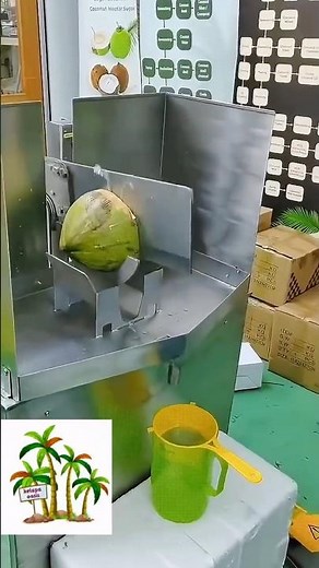 Coconut cutting machines #coconut #machines #skills