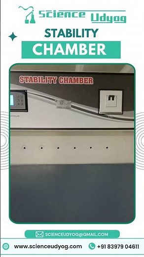 Stability Chamber for Pharmaceuticals | Stability Room Equipment | Science Udyog