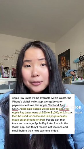 Apple Pay Later: Split Purchases in 4 Payments