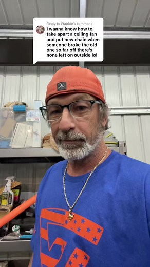 Replying to @Frankie replace pull chain on ceiling fan #jmg8tor | GATOR Tips