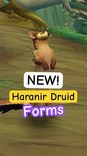 ✨ NEW Druid Forms for Haranir!