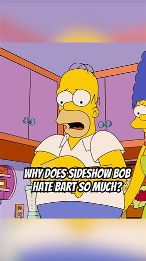 Why does Sideshow Bob hate Bart so much? #foryou #thesimpsons #animation
