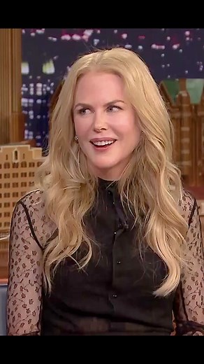 Young Nicole Kidman and Jimmy Fallon Clapping Talk Show Moment