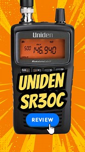 Uniden’s Entry Level Scanner is easy to use and program. This 500 channel scanner radio does not support Alpha Tags, PL/DPL, Trunking, or Digital. This is a perfect scanner radio for keeping tabs on NOAA weather radio, listening to Aviation, or monitoring Railroads. Purchase using our affiliate link at https://www.scannerschool.com/sr30c #scannerradio #policescanner #uniden #Hamrun | Scanner School