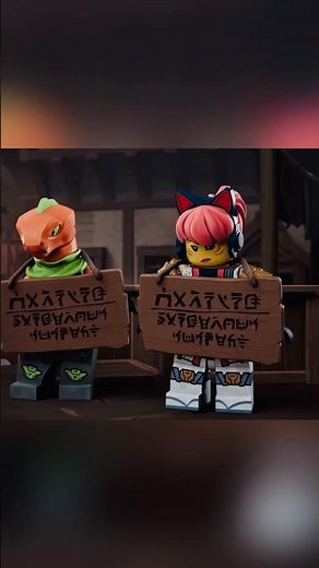 Sora’s mask/scarf magically vanished #ninjago #legoninjago #ninjagodragonsrising #dragonsrising