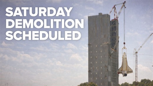 NASA demolishes historic Huntsville test stands