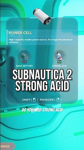 How to get Necrolei Cysts for Strong Acid in Subnautica 2 #subnauticagame #subnautica2