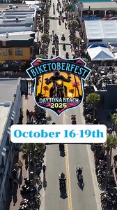 ⏰ The countdown begins! Biketoberfest® is just 90 days away! 📱 Book your getaway today at Biketoberfest.org. #Biketoberfest #DaytonaBeach #motorcycle | Biketoberfest